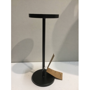 CANDLE HOLDER METAL D8,3X22CM BLACK