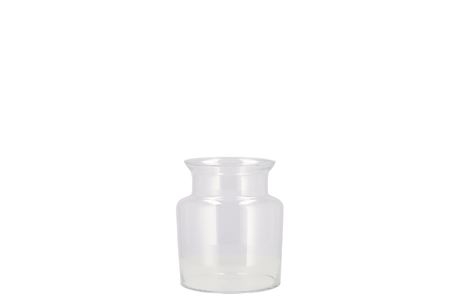 <h4>Glas Mouthblown Milk Bottle 25x16cm</h4>