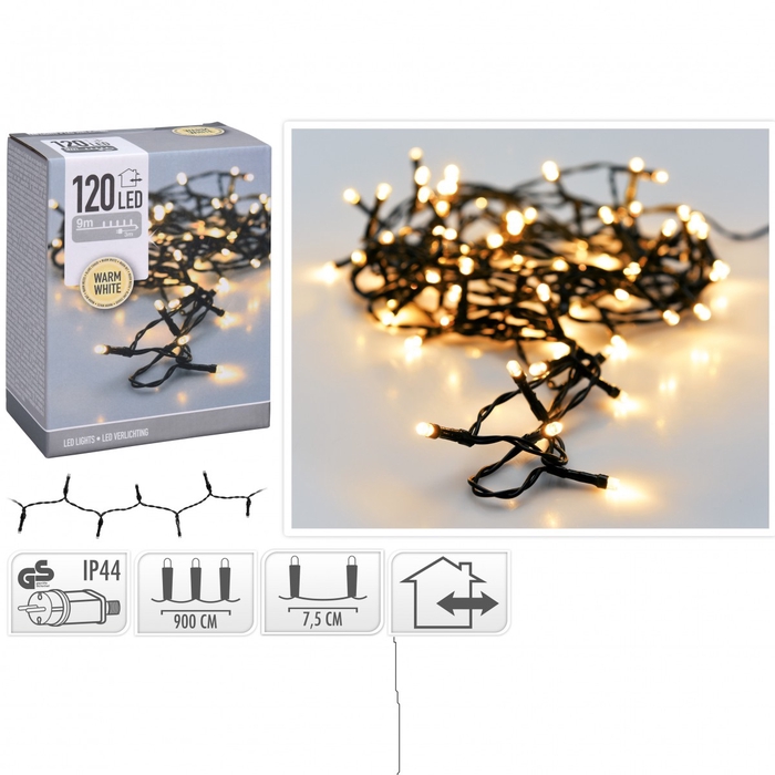 <h4>Christmas LED garland outdoor 120L 9m</h4>