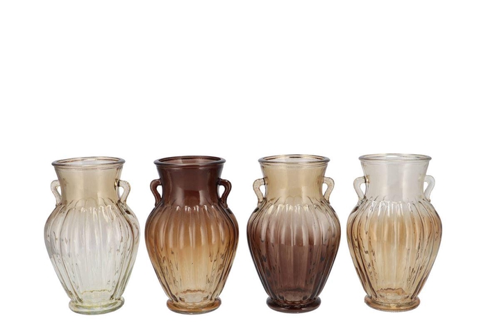 Bicolore Natural Brown Mix Jug Ass 12x20cm Nm