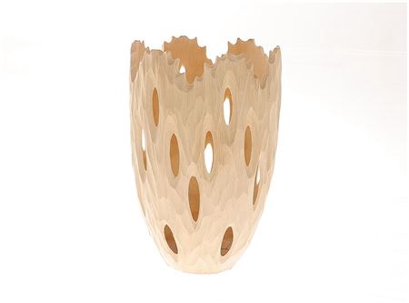 <h4>VASE MANGO H31D31 bleached</h4>