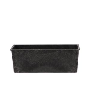 Melamine Grey Tray Rectangle 25x9x9cm Nm