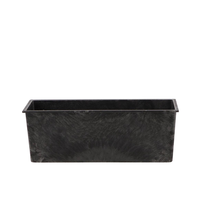 <h4>Melamine Grey Tray Rectangle 25x9x9cm Nm</h4>