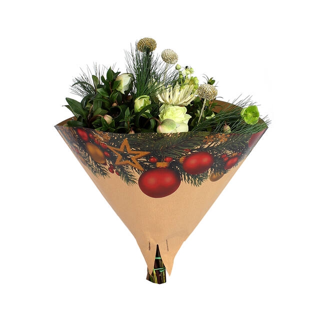<h4>Hoes 35x35cm Angelo 45gr kraft Christmas Guirlande 500/doos</h4>