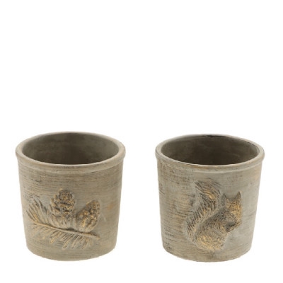 Herfst Minka pot d12*10cm