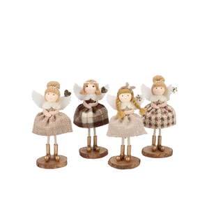 Loulou Scottish Brown Standing Girl Ass 6x10x17cm