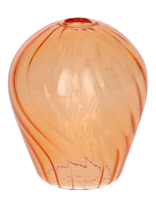 <h4>DF02-665293700 - Bottle Swirl d1.5/7.5xh9 peach</h4>