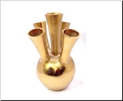 <h4>Alu vase gold o 38cm 40970</h4>