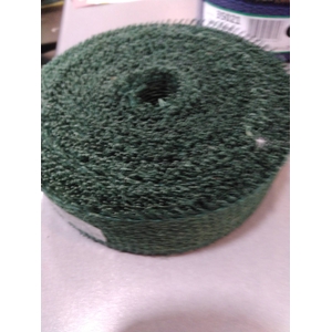 Jute Band 4cm x 25m DONKERGROEN