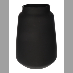 DF02-666005100 - Vase Rosie d10.4/17xh24.2 black matt