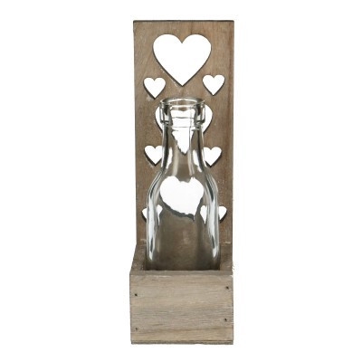 <h4>Moederdag Glas Hart 1fles d03/5*16cm</h4>