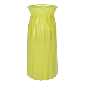 DF02-664127900 - Vase Ruby2 d10/11xh24 yellow milky