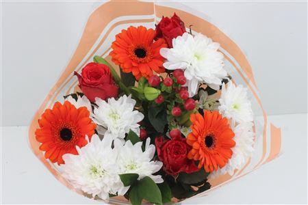 <h4>Boeket 3 Roos 3 Germini Oranje</h4>