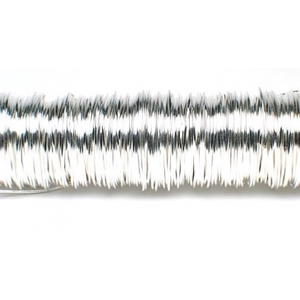 WIKKELDRAAD 0,50MM 100GR 50M ZILVER