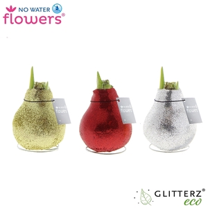 No Water Flowers Glitterz® Goud / Rood / Zilver