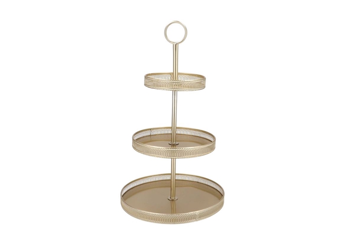 Storage Shelf Esi Metal Majestic Gold 37x65cm