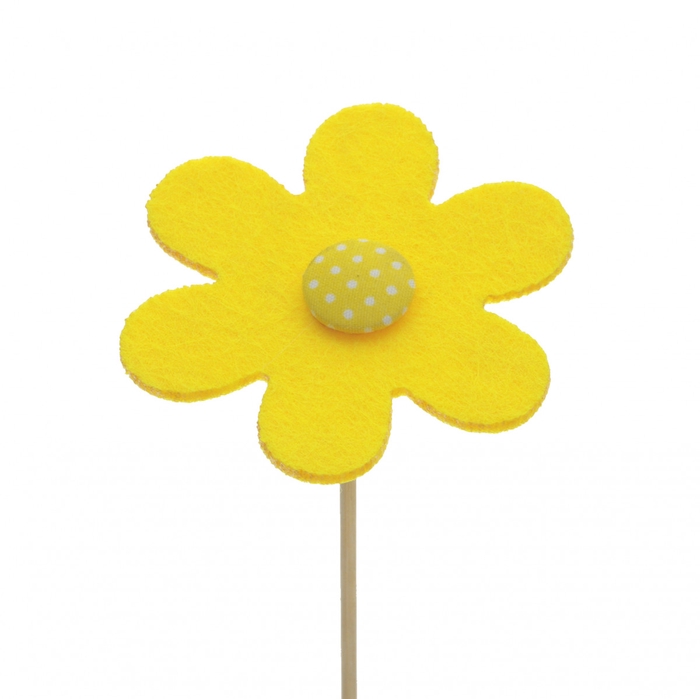 <h4>Sticks 50cm Flower felt 8cm</h4>