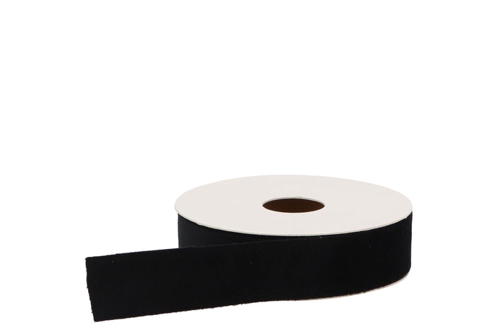 Ribbon Velvet 85 Black 5mx25mm P/1