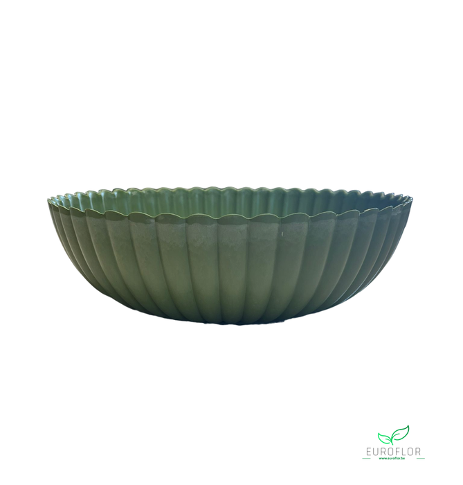 PLASTIC BOWL GREEN D30 H9