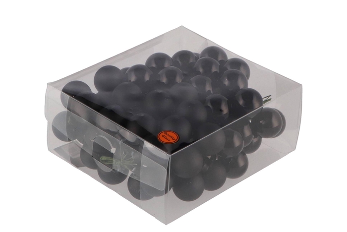 Glass Ball Combi Black 30mm P/72 Nm