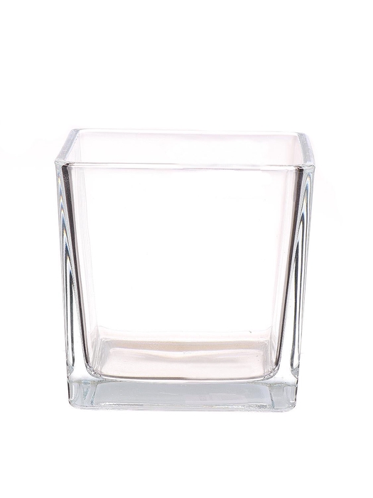 <h4>DF01-880557400 - Pot square Abbey 12x12x12 clear</h4>