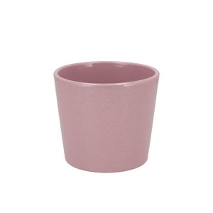 Ceramic Rosa Stone Pot 13cm