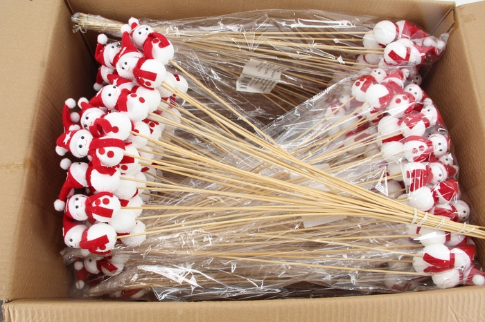 <h4>Stick Snowman+Red Scarf (05)</h4>