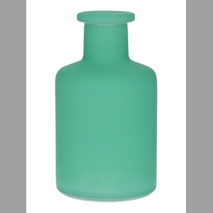 DF02-666114600 - Bottle Caro9 d3.8/6.8xh11.8 turquoise matt