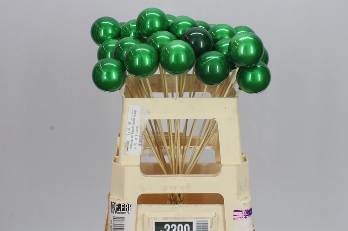 <h4>X-mas Balls Green Pearl X25</h4>
