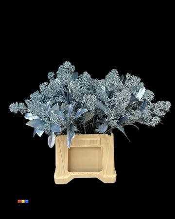 Skimmia Metallic Light Blue