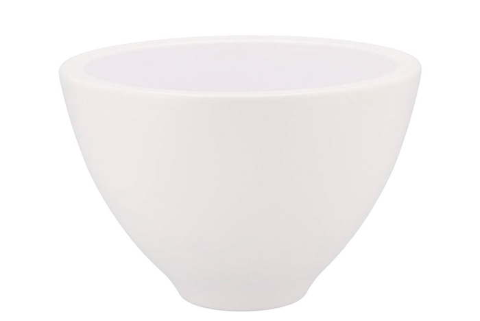 Vinci Matt White Bowl 23x15cm