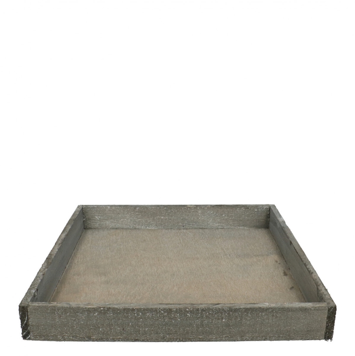 Hout Tray 30*30*4cm