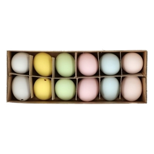 Easter Egg chicken d4*6cm mat x12