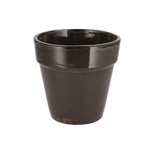 Ebbi Moss Black Pot Glaze 25x25cm Nm