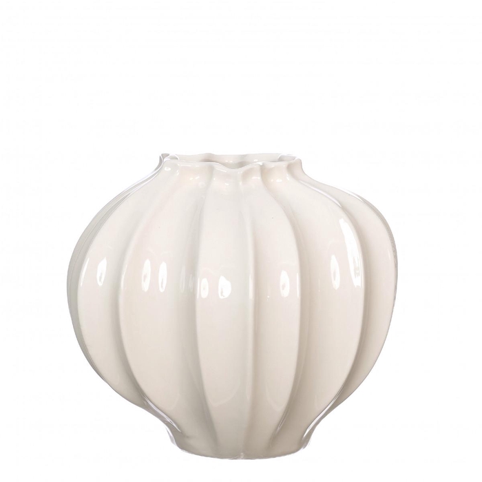 Keramiek Exclusief Liva vaas d20*20cm