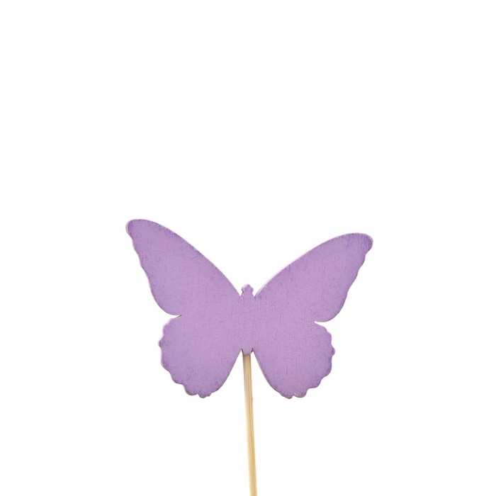<h4>Bijsteker 12cm Vlinder Ivy 6cm</h4>