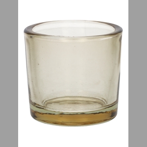 DF02-440171600 - Candle holder Espen1 d6.5xh6 sand transparent