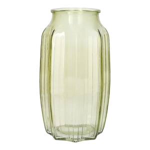 Vase Suko d8.5/12xh22 soft yellow