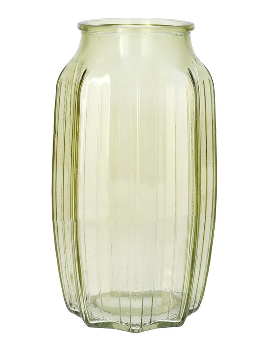 <h4>Vase Suko d8.5/12xh22 soft yellow</h4>