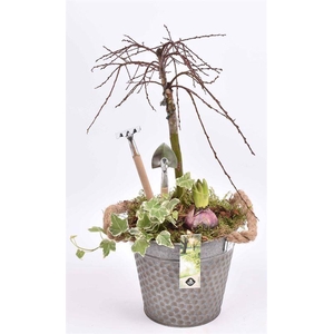 Zink emmer dia 18 old look