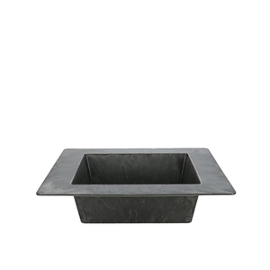 Kunststof Melam schaal d25*6cm