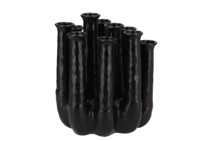 <h4>Inga Jahra Black Vase Tube 26x17x29cm</h4>