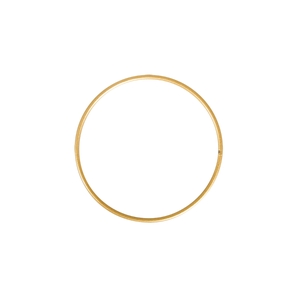 METAL RING ROUND SINGLE 050CM GOLD