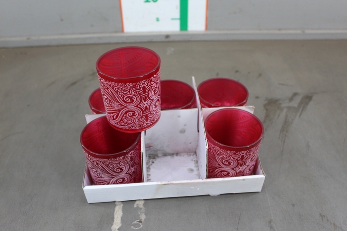 GLAS ROOD H6XD7
