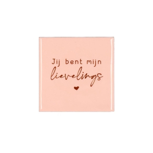 Tile Lievelings Pink 10x10x1cm