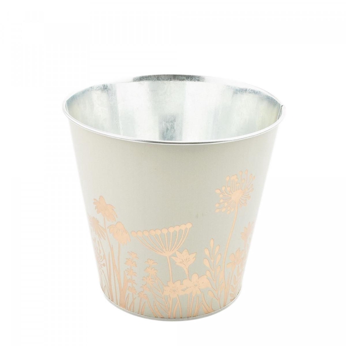 Zink Alossi pot d16*16cm