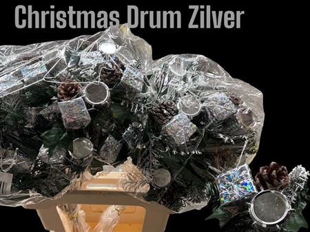 <h4>Bijsteker Drum Zilver</h4>