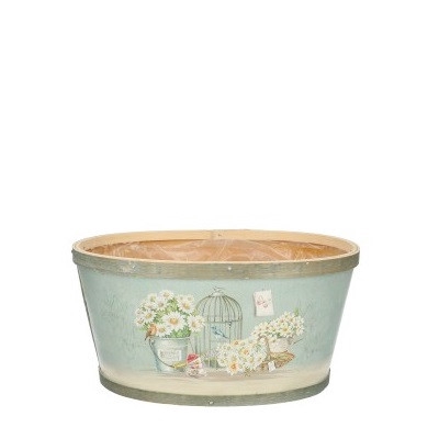 <h4>Wood Daisy tray 22*18*11cm</h4>