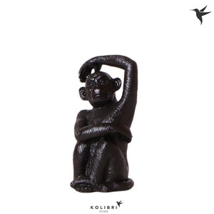 Kolibri Home Monkey Sitting black