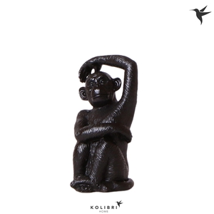 Kolibri Home Monkey Sitting black
